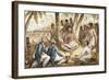 Illustration from 'The Voyages of Captain Cook'-Isaac Robert Cruikshank-Framed Giclee Print