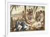 Illustration from 'The Voyages of Captain Cook'-Isaac Robert Cruikshank-Framed Giclee Print