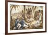 Illustration from 'The Voyages of Captain Cook'-Isaac Robert Cruikshank-Framed Giclee Print