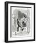 Illustration from Toute La Lyre, 19th Century-Adolphe Leon Willette-Framed Giclee Print