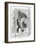 Illustration from Toute La Lyre, 19th Century-Adolphe Leon Willette-Framed Giclee Print