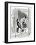 Illustration from Toute La Lyre, 19th Century-Adolphe Leon Willette-Framed Giclee Print