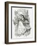 Illustration from Toute La Lyre,19th Century-Adolphe Leon Willette-Framed Giclee Print