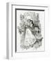 Illustration from Toute La Lyre,19th Century-Adolphe Leon Willette-Framed Giclee Print