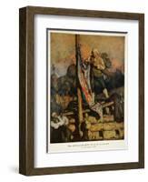 Illustration from 'Treasure Island' by Robert Louis Stevenson, 1911-Newell Convers Wyeth-Framed Giclee Print