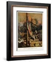 Illustration from 'Treasure Island' by Robert Louis Stevenson, 1911-Newell Convers Wyeth-Framed Giclee Print