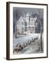 Illustration from 'twas the Night before Christmas' Written by Professor Clement Clarke Moore…-null-Framed Giclee Print