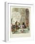 Illustration from 'Visitation of a London Exquisite to His Maiden Aunts in the Country'-Theo-Framed Giclee Print