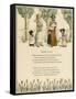 Illustration, Happy Days-Kate Greenaway-Framed Stretched Canvas