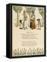 Illustration, Happy Days-Kate Greenaway-Framed Stretched Canvas