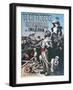 Illustration in Le Crie Du Peuple Magazine Advertising Publication of Germinal by Emile Zola-null-Framed Giclee Print