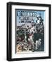 Illustration in Le Crie Du Peuple Magazine Advertising Publication of Germinal by Emile Zola-null-Framed Giclee Print