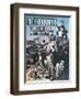 Illustration in Le Crie Du Peuple Magazine Advertising Publication of Germinal by Emile Zola-null-Framed Premium Giclee Print