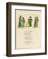 Illustration, Mammas and Babies-Kate Greenaway-Framed Art Print