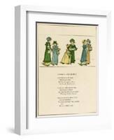 Illustration, Mammas and Babies-Kate Greenaway-Framed Art Print