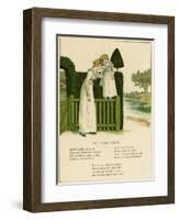 Illustration, My Little Girlie-Kate Greenaway-Framed Art Print