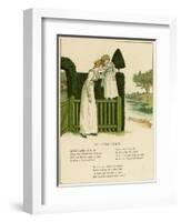 Illustration, My Little Girlie-Kate Greenaway-Framed Art Print