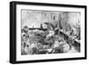 Illustration of 19Th Century Lodging in the Bowery-null-Framed Giclee Print