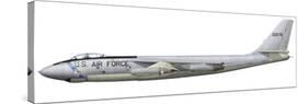Illustration of a Boeing B-47E Stratojet-Stocktrek Images-Stretched Canvas