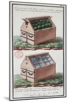 Illustration of a Chest of Drawers for Transporting Plants-Gaspard Duche de Vancy-Mounted Giclee Print