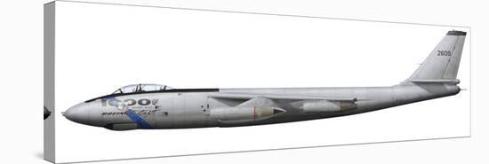 Illustration of a Commemorative Boeing B-47E Stratojet-Stocktrek Images-Stretched Canvas