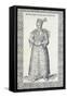 Illustration of a Greek Girl from Pera-null-Framed Stretched Canvas
