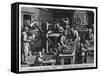 Illustration of a Printing Shop-Johannes Stradanus-Framed Stretched Canvas