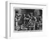 Illustration of a Printing Shop-Johannes Stradanus-Framed Premium Giclee Print