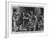 Illustration of a Printing Shop-Johannes Stradanus-Framed Giclee Print