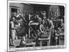 Illustration of a Printing Shop-Johannes Stradanus-Mounted Giclee Print