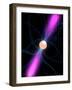 Illustration of a Pulsar-Stocktrek Images-Framed Photographic Print