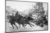 Illustration of a Roman Chariot Race-Bettmann-Mounted Photographic Print