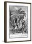 Illustration of Alcibiades Defending Socrates in a Fight-Stefano Bianchetti-Framed Giclee Print