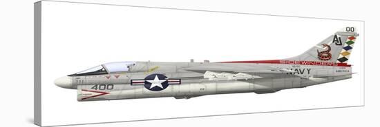 Illustration of an A-7E Corsair Ii-Stocktrek Images-Stretched Canvas