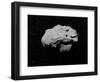 Illustration of an Asteroid in Outer Space-null-Framed Art Print