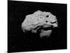 Illustration of an Asteroid in Outer Space-null-Mounted Art Print