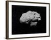 Illustration of an Asteroid in Outer Space-null-Framed Art Print