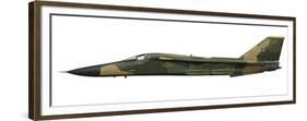 Illustration of an F-111E Aardvark-Stocktrek Images-Framed Premium Giclee Print