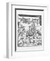 Illustration of an Italian Renaissance Kitchen-null-Framed Giclee Print