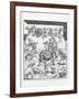 Illustration of an Italian Renaissance Kitchen-null-Framed Giclee Print