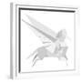 Illustration Of An Origami Pegasus-unkreatives-Framed Premium Giclee Print