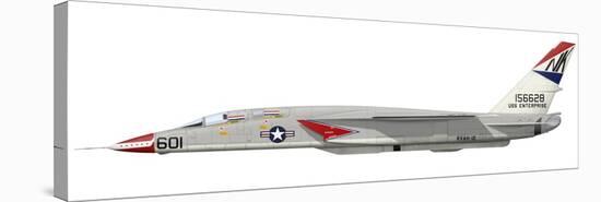 Illustration of an Ra-5C Vigilante Reconnaissance Aircraft-Stocktrek Images-Stretched Canvas