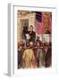 Illustration of Andrew Johnson Impeachment Trial-null-Framed Giclee Print