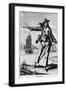 Illustration of Ann Bonney the Pirate-null-Framed Giclee Print