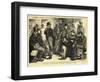 Illustration of Australian Immigrants-null-Framed Giclee Print