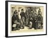 Illustration of Australian Immigrants-null-Framed Giclee Print