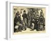 Illustration of Australian Immigrants-null-Framed Giclee Print