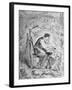 Illustration of Author Samuel Clemens from a Tramp Abroad, Also Known as Innocents Abroad-null-Framed Photographic Print