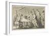 Illustration of Balance of Power in Europe, with Great Britian and Poland, 1772-null-Framed Giclee Print