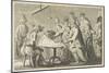 Illustration of Balance of Power in Europe, with Great Britian and Poland, 1772-null-Mounted Giclee Print